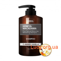 Безсульфатный шампунь для волос &quot;Янтарная ваниль&quot; KUNDAL Honey & Macadamia Amber Vanilla Shampoo 500ml