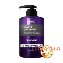Маска-Кондиционер для волос &quot;Янтарная ваниль&quot; KUNDAL Honey & Macadamia Treatment Amber Vanilla 500ml