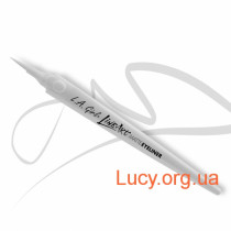 Матова підводка для очей – LA Girl Matte Line Art Eyeliner – Pure White, 0.4мл