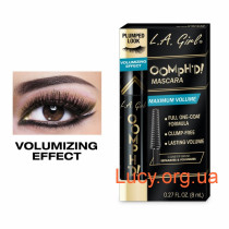 L.A. Girl Cosmetics Тушь для ресниц LA Girl - Oomh'd Mascara (Black) 1
