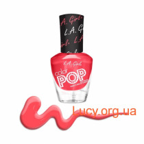 LA Girl - Color Pop Nail Polish (Hot Stuff) - Лак для ногтей 14 мл