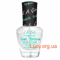 LA Girl - Nail Treatment (Gel Shine Topcoat) - Финишное покрытие для ногтей 14 мл