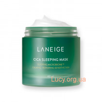 Laneige Нічна маска для проблемної шкіри обличчя LANEIGE Cica Sleeping Mask 60ml 1