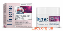 Концентрированый крем-лифтинг c ретинолом 4D Lifting Day/Night Cream With Retinol-B3 50 мл