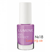 Лак для нігтів з гелевими мінералами GEL EFFECT (№18 dewy lavender, 5 мл)