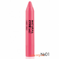 NC CANDY SMILE GLOSS STICK блиск-олівець для губ №01 розовый с перламутром