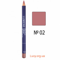 WILD ROSE LIPLINER карандаш для губ с шиповником №02 Сливово Бежевый