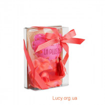Подарочный набор для женщин Красотка - гель, Мыло-конфетти в форме цветка