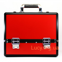 Алюминиевый кейс для косметики - CaseLife A-254 Красный Матовый - A254-RED-M