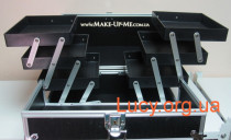 Make Up Me Алюминиевый кейс для косметики - CaseLife А-26 Черный - A26-BLACK-M 2