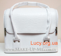 Make Up Me Make Up Me - CaseLife А-38-WHITE-GL - Б'юті-кейс для косметики (Білий Лаковий) 3