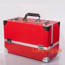 Make Up Me Алюминиевый кейс для косметики - CaseLife А-61 Красный Матовый - A61-RED-M 2