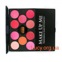 Make Up Me Make Up Me - H10-9 - Професійна палітра рум'ян 10 відтінків 4