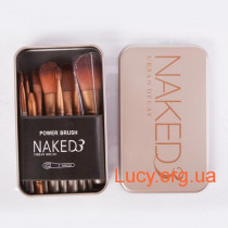Make Up Me Набор кистей для макияжа 12 шт - Make Up Me Urban Decay Naked (реплика) NK3 - NK3 4