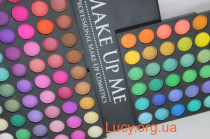 Make Up Me Профессиональная палитра теней, 120 цветов №1 2