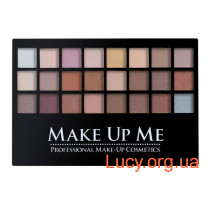 Make Up Me Палитра пастельных теней 32 оттенка Make Up Me P32-2 - P32-2 1