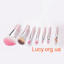 Make Up Me Набор кистей для макияжа 7 шт - Make Up Me Hello Kitty (реплика) Pink-7-HK Розовый - Pink7-HK 3