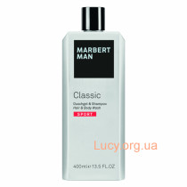Man Classic Sport Hair & Body Wash – Шампунь 2 в1 для волосся та гель для тіла, 400мл