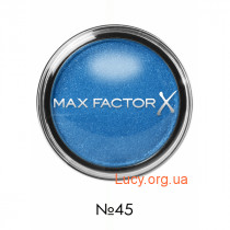 Max Factor Тени для глаз WILD SHADOW POTS №45 (Синий мерцающий) 1
