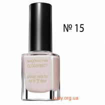 Лак для ногтей GLOSSFINITY №15 (светло-серый перламутр)
