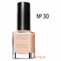 Лак для нігтів Max Factor GLOSSFINITY №30 (бежево-рожевий глянцевий)