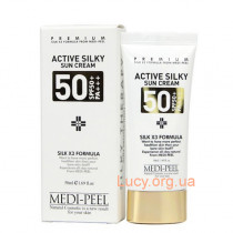 Medi Peel Солнцезащитный крем для лица с пептидным комплексом MEDI-PEEL Active Silky Sun Cream SPF50+ PA+++ 50ml 1