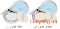 Прозрачная компактная пудра - Missha Sebum-Cut Powder Pact (Clear Mint) Clear Mint -