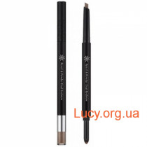 Missha Двойной карандаш для бровей  Missha The Style Pencil & Powder Dual Eye Brow  #Light Brown - M2378 1