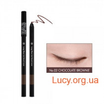 Missha Устойчивый гелевый карандаш для глаз Missha The Style Long Wear Gel Pencil Liner #02 Chocolate brownie - M5112 1