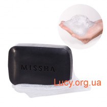 Missha Минеральное мыло для лица - Missha Black Ghassoul Foam Cleansing Bar - M5703 1