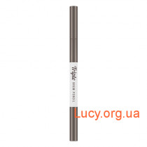 Автоматический карандаш для бровей - MISSHA Triple Brow Pencil (Dark Brown) - M6516