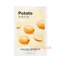 Missha Тканинна маска для обличчя з екстрактом картоплі MISSHA Airy Fit Sheet Mask Potato 19g 1