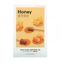 Тканинна маска для обличчя з екстрактом меду MISSHA Airy Fit Sheet Mask Honey 19g