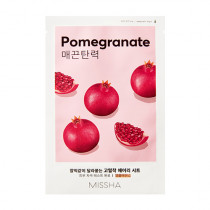 Тканинна маска для обличчя з екстрактом граната MISSHA Airy Fit Sheet Mask Pomegranate 19g