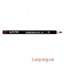 Олівець для губ NYX SLIM LIP PENCIL 1.049 г DEEP PURPLE (SPL808)