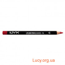 Олівець для губ  NYX - PLUSH RED - №SPL813, 1,2 гр