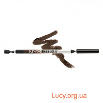 Гелевый карандаш для глаз NYX TRES JOLIE GEL PENCIL LINER 0,5 г BROWN (TJL02)