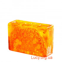 гліцеринове мило куб org – апельсин-чілі і люфа 100г
