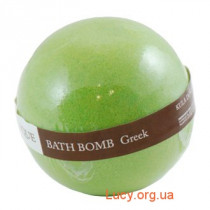 organique шипучий шар для ванны греция 170г