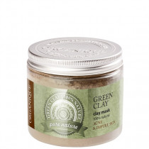 Зеленая косметическая глина-пудра для проблемной кожи Organique Pure Nature 150г