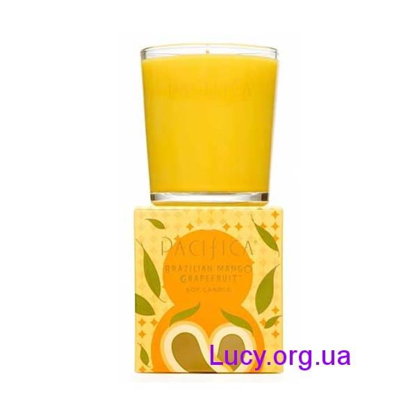 Pacifica Соєва свічка - Brazilian Mango Grapefruit / 300 г