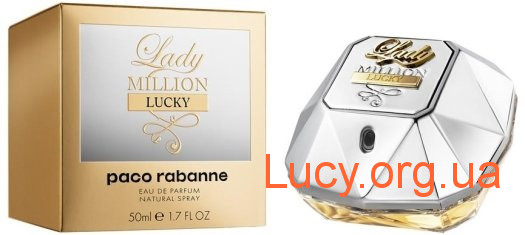 Paco Rabanne Парфюмерная вода Lady Million Lucky, 50 мл