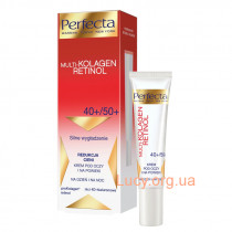 Крем для кожи вокруг глаз PERFECTA Multi-Collagen Retinol Eye Cream 40+/50+ 15ml