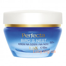 Крем для лица против морщин для возраста 50+ PERFECTA Bird&apos;s Nest Cream Day and Night 50+ 50ml