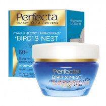 Perfecta Питательный крем для лица для возраста 60+ PERFECTA Bird&apos;s Nest Cream Day and Night 60+ 50ml 1
