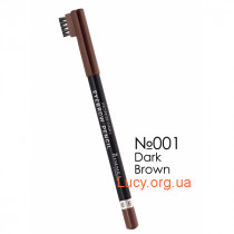 Rimmel EYEBROW PENCIL карандаш для бровей №01 Dark Brown