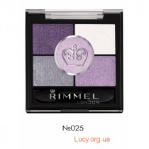 GLAM'EYES HD тіні для повік "5 кольорів" №025 Victoria's Purple