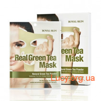 Маска для лица с зеленым чаем ROYAL SKIN REAL GREEN TEA MASK 1шт