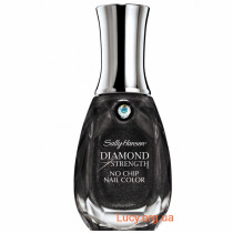 DIAMOND STRENGTH лак для ногтей №480, Black Diamonds, черный с белым мерцанием 13.3 мл