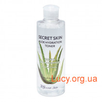 Увлажняющий тонер для лица с экстрактом алоэ Secret Skin Aloe Hydration Toner 250ml